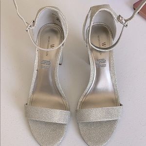 Beautiful silver shoes